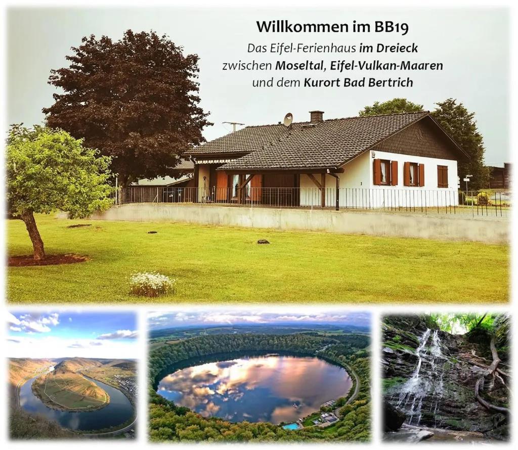 Bb19 Eifel-Ferienhaus Am Moseltal Mit Saunahaus Beuren  Ngoại thất bức ảnh